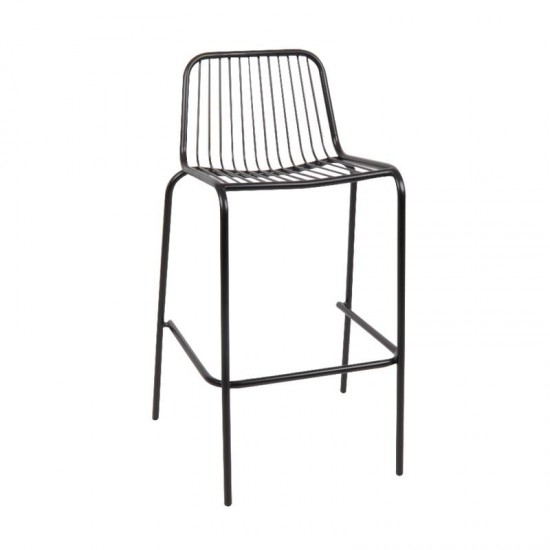 NEXUS ΣΚΑΜΠΟ BAR ΜΕΤΑΛΛΙΚΟ ΜΑΥΡΟ