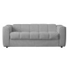 NORRIS Καναπές - Κρεβάτι 3Θέσιος, Ύφασμα Water Repellent Ανοιχτό Γκρι 209x99x70cm
