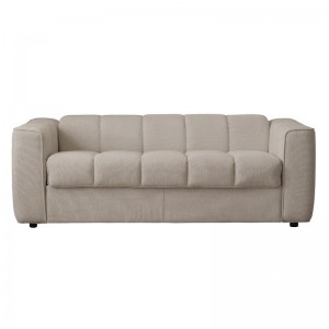 NORRIS Καναπές - Κρεβάτι 3Θέσιος, Ύφασμα Water Repellent Μπεζ 209x99x70cm