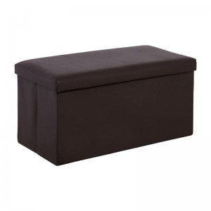 ORION ΣΚΑΜΠΟ ΜΕ ΑΠΟΘΗΚΕΥΤΙΚΟ ΧΩΡΟ PU ΚΑΦΕ ΣΚΟΥΡΟ  80x38x38cm