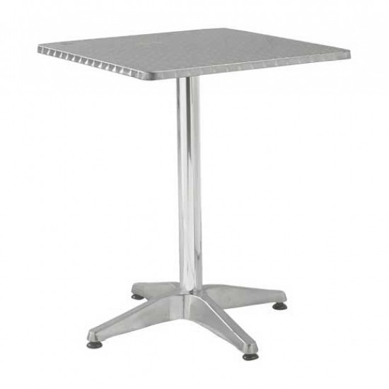 PALMA ΤΡΑΠΕΖΙ 4-ΝΥΧΟ ΑΛΟΥΜΙΝΙΟΥ 60x60cm