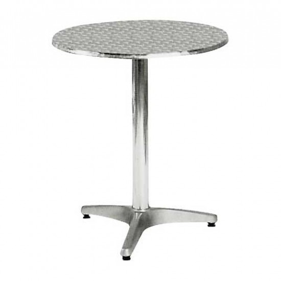 PALMA ΤΡΑΠΕΖΙ 3-ΝΥΧΟ ΑΛΟΥΜΙΝΙΟΥ Φ60cm