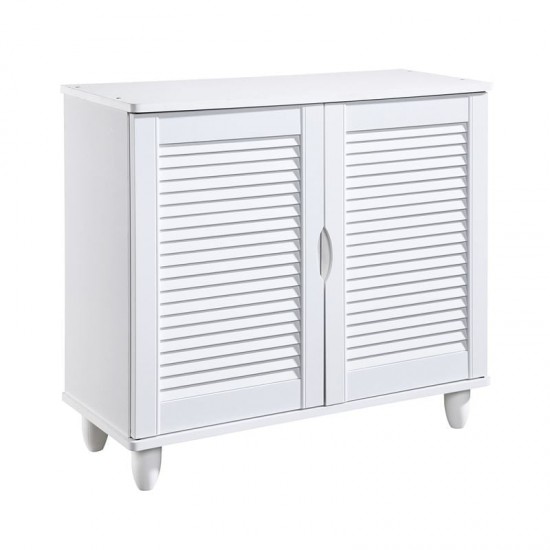 Παπουτσοθήκη 2 Πόρτες Απόχρωση Άσπρο 77x33x70cm