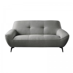 PEDRO Kαναπές Σαλονιού - Καθιστικού 2Θέσιος, Ύφασμα Γκρι 169x92x83cm