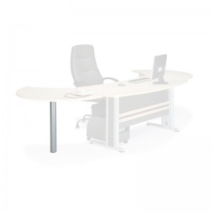 Πόδι Επέκτασης EXECUTIVE 999 Μεταλλικό Silver