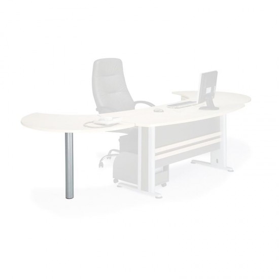 Πόδι Επέκτασης EXECUTIVE 999 Μεταλλικό Silver