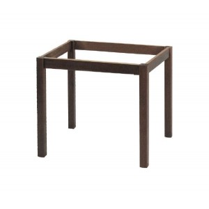 ΠΟΔΙ ΚΑΦ.60x60cm Εμποτ.Καρυδί Λυόμενο