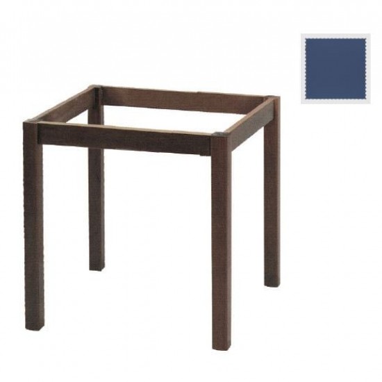 ΠΟΔΙ ΚΑΦ.80x80cm Εμποτ.Ανιλίνη Μπλε Λυόμενο