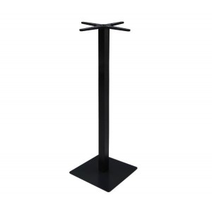 PRATO BAR ΒΑΣΗ STEEL ΜΑΥΡΗ 45x45cm STEEL H108cm (15,00Kg)