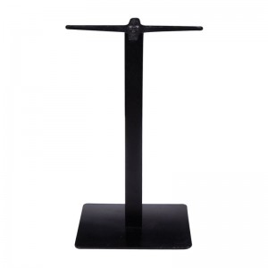 PRATO ΒΑΣΗ STEEL ΜΑΥΡΗ 40x40cm  H72cm  (11,85Kg)