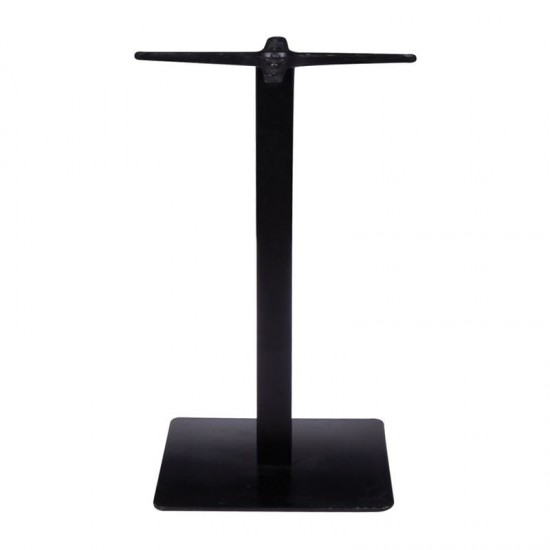 PRATO ΒΑΣΗ STEEL ΜΑΥΡΗ 40x40cm  H72cm  (11,85Kg)