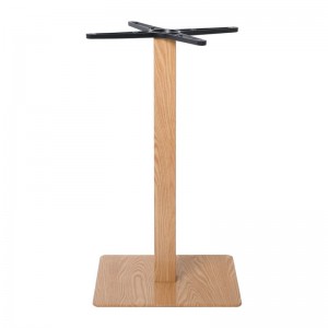 PRATO ΒΑΣΗ STEEL ΦΥΣΙΚΟ ΑΠΟΧΡΩΣΗ ΞΥΛΟΥ  40x40cm H72cm (11,85Kg)