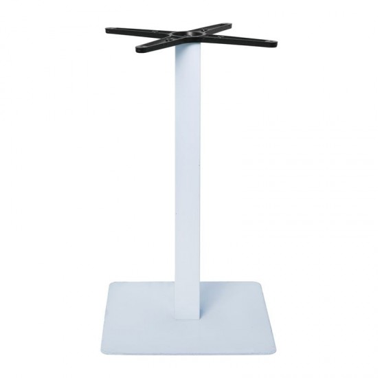 PRATO ΒΑΣΗ STEEL ΑΣΠΡΗ 40x40cm H72cm (11,85Kg)