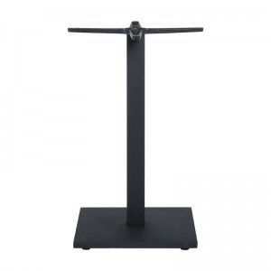 PRATO-W ΒΑΣΗ STEEL ΜΑΥΡΗ ΜΕ ΡΕΓΟΥΛΑΤΟΡΟΥΣ 40x40cm H72cm (10,00Kg)