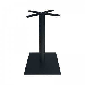 PRATO-W ΒΑΣΗ STEEL ΜΑΥΡΗ ΜΕ ΡΕΓΟΥΛΑΤΟΡΟΥΣ 45x45cm H72cm (12,40Kg)