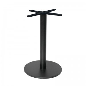 PRATO-W ΒΑΣΗ STEEL ΜΑΥΡΗ ΜΕ ΡΕΓΟΥΛΑΤΟΡΟΥΣ  Φ45cm H72cm (9,10Kg)