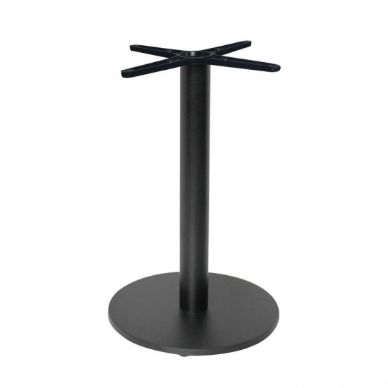 PRATO-W ΒΑΣΗ STEEL ΜΑΥΡΗ ΜΕ ΡΕΓΟΥΛΑΤΟΡΟΥΣ  Φ45cm H72cm (9,10Kg)