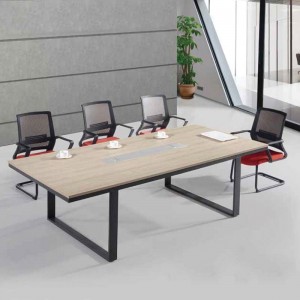 PROGRESS ΤΡΑΠΕΖΙ ΣΥΝΕΔΡΙΟΥ ELM, GREY 240x110cm 