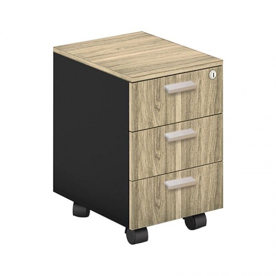 PROJECT ΣΥΡΤΑΡΙΕΡΑ ΜΕ  3 ΣΥΡΤΑΡΙΑ SONOMA, ΓΚΡΙ 41x45x59cm