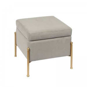 RAY ΣΚΑΜΠΟ ΧΡΥΣΟ, ΥΦΑΣΜΑ ΓΚΡΙ VELURE