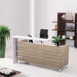 RECEPTION PROJECT  SONOMA, ΑΣΠΡΟ 180x75x110cm 