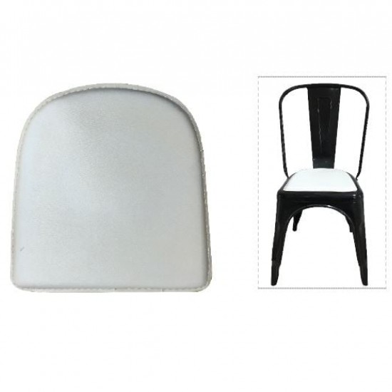 RELIX Κάθισμα Καρέκλας, Pvc Άσπρο (Μαγνητικό) 30/16x30cm