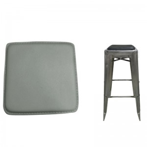 RELIX Κάθισμα για Σκαμπό, Pvc Γκρι (Μαγνητικό) 27x27cm