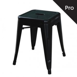 RELIX ΣΚΑΜΠΟ ΜΑΥΡΟ 39x39 H.45 cm