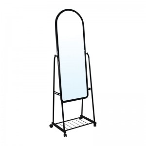 ROLLAND BIG ΚΑΘΡΕΠΤΗΣ ΔΑΠΕΔΟΥ ΜΕΤΑΛΛΙΚΟΣ ΜΑΥΡΟΣ 