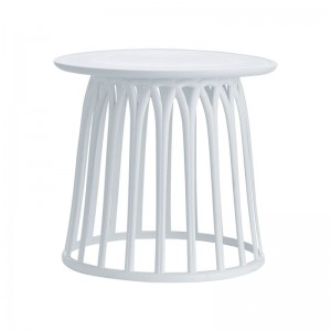 SABA Τραπεζάκι Φ50 PP-UV Άσπρο