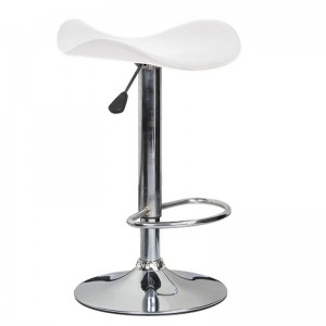 SADDLE ΣΚΑΜΠΟ BAR PVC ΑΣΠΡΟ, ΧΡΩΜΙΟ 