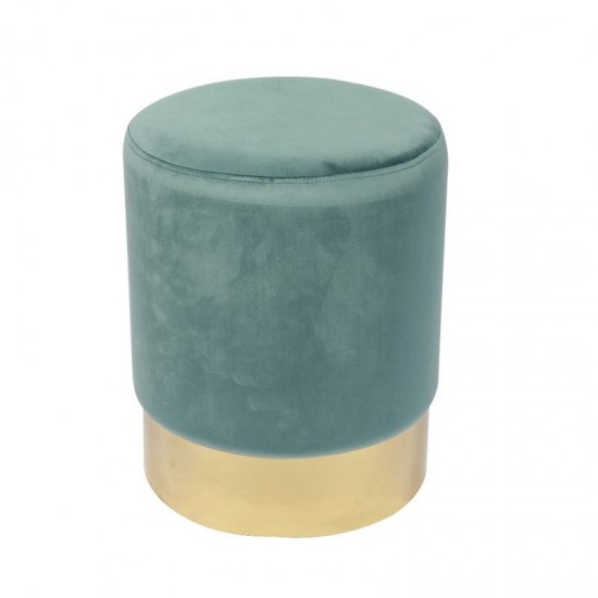 SOL ΣΚΑΜΠΟ ΧΡΥΣΟ, ΥΦΑΣΜΑ VELURE ΠΡΑΣΙΝΟ