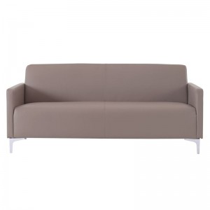 STYLE Καναπές Σαλονιού Καθιστικού, 2Θέσιος, Pu Cappuccino 112x71x72cm