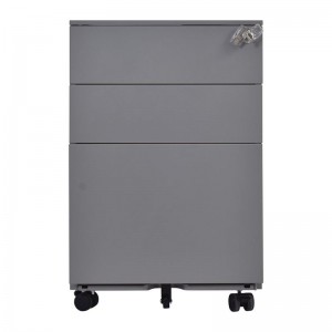 Συρταριέρα Μεταλλική 39x52x60cm Γκρι