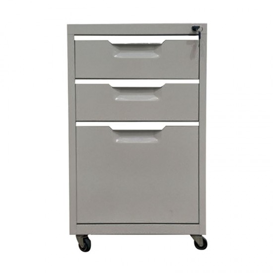 Συρταριέρα Μέταλλο Βαφή Γκρι 40x50x67cm