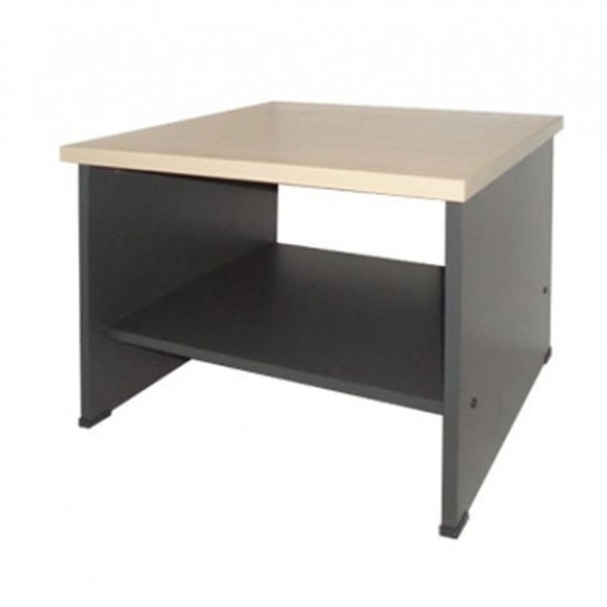 Τραπεζάκι Επισκέπτη Απόχρωση Dark Grey - Beech 60x60x45cm