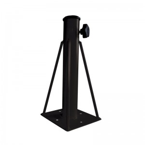 ΒΑΣΗ Ομπρέλλας Μεταλλική Εδάφους Μαύρη