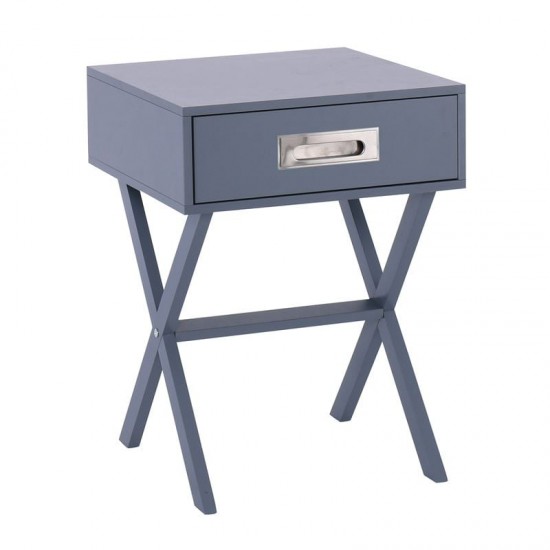 WICK Κομοδίνο 40x40x55cm Γκρι