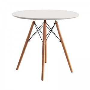 RANDY OFF WHITE Φ70εκ. ΤΡΑΠΕΖΙ ΞYΛO/MDF