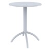 OCTOPUS Φ60Χ75εκ.SILVER GREY ΤΡΑΠΕΖΙ ΠΟΛ/ΝΙΟΥ-SIESTA-OCTOPUS ΤΡΑΠΕΖΙ-ΤΡΑΠΕΖΙ-