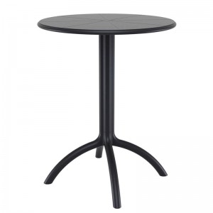 OCTOPUS Φ60Χ75εκ.BLACK ΤΡΑΠΕΖΙ ΠΟΛ/ΝΙΟΥ