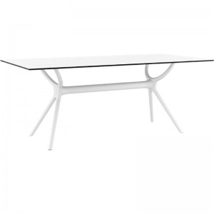 AIR ΤΡΑΠΕΖΙ 180Χ90εκ. WHITE LAMINATE 12mm