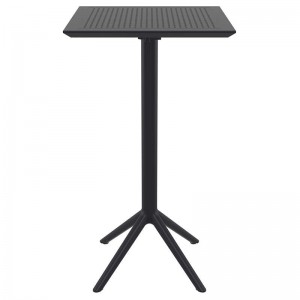 SKY BAR BLACK ΠΤΥΣ/ΝΟ 60Χ60Χ108εκ.ΤΡΑΠ. ΠΟΛ/ΝΙΟΥ