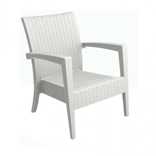 MIAMI WHITE ΠΟΛΥΘΡΟΝΑ 72Χ76Χ89εκ. ΠΟΛ/ΝΙΟΥ-ΠΟΛΥΘΡΟΝΑ ΕΞΩΤΕΡΙΚΟΥ ΧΩΡΟΥ-SIESTA-ΠΟΛΥΘΡΟΝΑ ΠΟΛΥΠΡΟΠΥΛΕΝΙΟΥ-