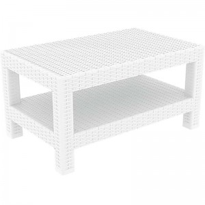 MONACO WHITE ΤΡΑΠΕΖΙ 92Χ57Χ45εκ. ΠΟΛ/ΝΙΟΥ