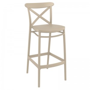 CROSS 75εκ. ΣΚΑΜΠΟ DOVE GREY ΠΟΛ/ΝΙΟΥ 45Χ52Χ106εκ.