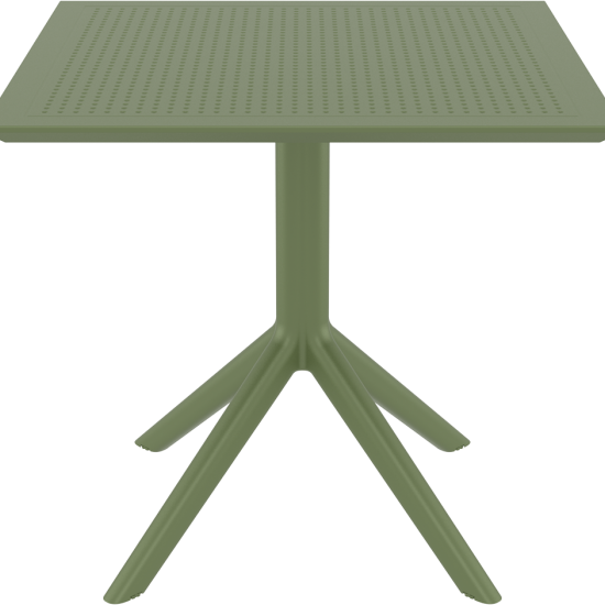 SKY ΤΡΑΠΕΖΙ 80X80X74εκ. OLIVE GREEN ΠΟΛ/ΝΙΟΥ-SIESTA-SKY ΤΡΑΠΕΖΙ-ΤΡΑΠΕΖΙ-