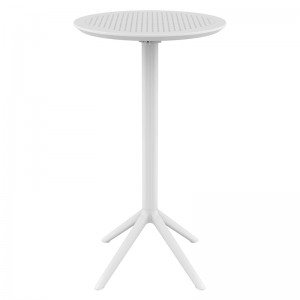 SKY BAR ΠΤΥΣ/ΝΟ ΤΡΑΠ. ΠΟΛ/ΝΙΟΥ ΛΕΥΚΟ Φ60Χ108εκ.