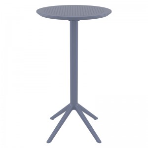 SKY BAR ΠΤΥΣ/ΝΟ ΤΡΑΠ. ΠΟΛ/ΝΙΟΥ DARK GREY Φ60Χ108εκ.