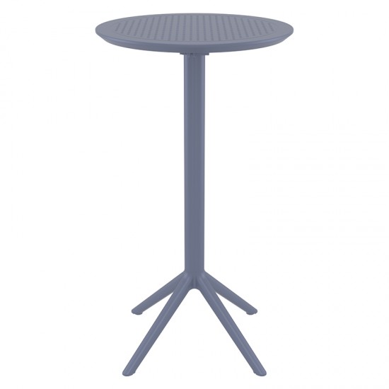 SKY BAR ΠΤΥΣ/ΝΟ ΤΡΑΠ. ΠΟΛ/ΝΙΟΥ DARK GREY Φ60Χ108εκ.